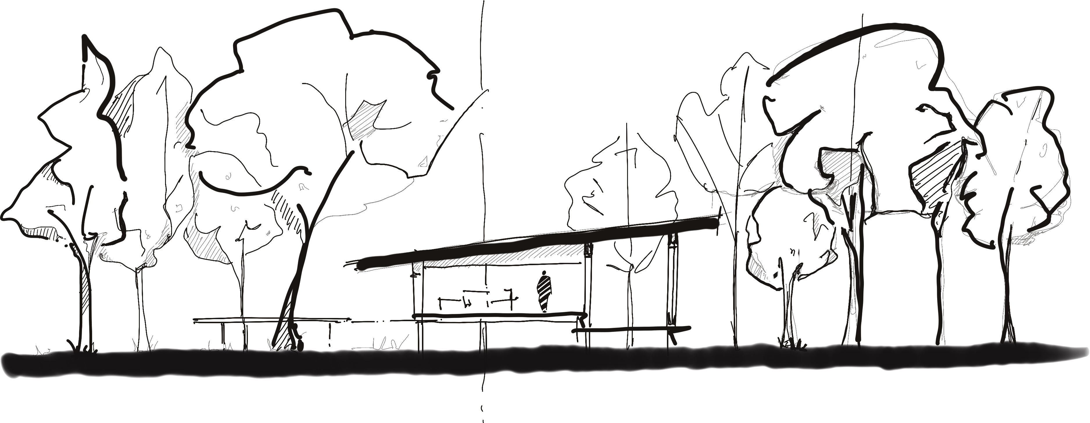 Architectural sketch
